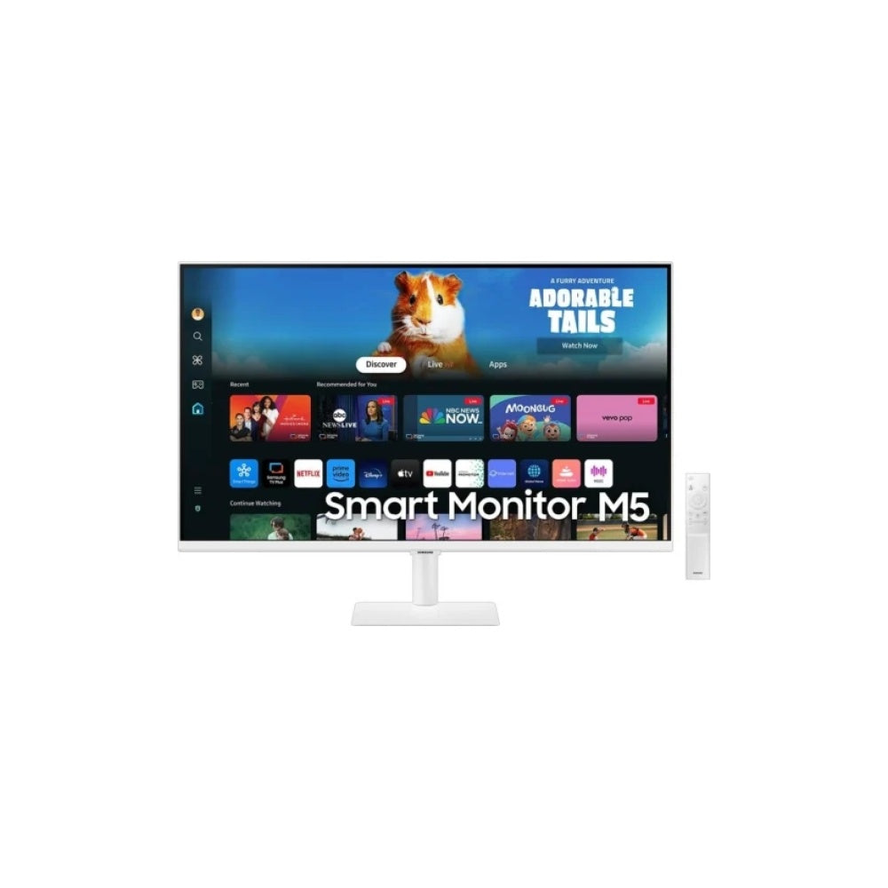 Monitor Samsung M5 1920x1080 FHD 60HZ PLANO/PARLANTES/HDMI/BT/WI
