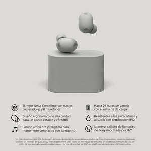 Audífonos inalámbricos con noise cancelling WF-1000XM6