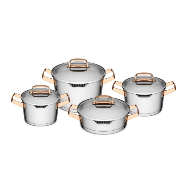 Batería Simple Cook Niza Cobre 8 Pzs
