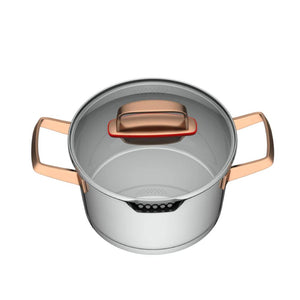 Batería Simple Cook Niza Cobre 8 Pzs