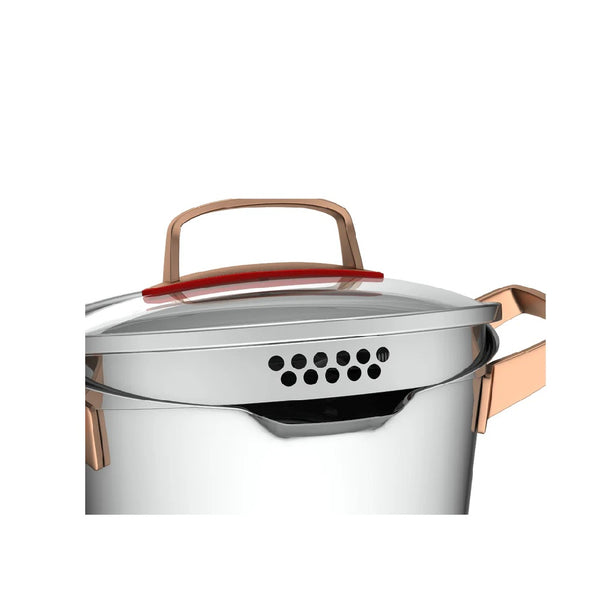 Batería Simple Cook Niza Cobre 8 Pzs