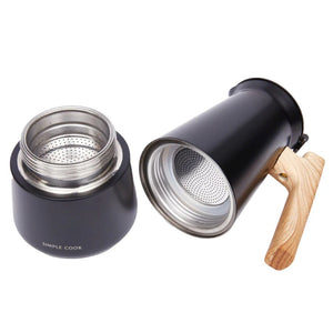 Cafetera Italiana Simple Cook Greca 6 Tazas