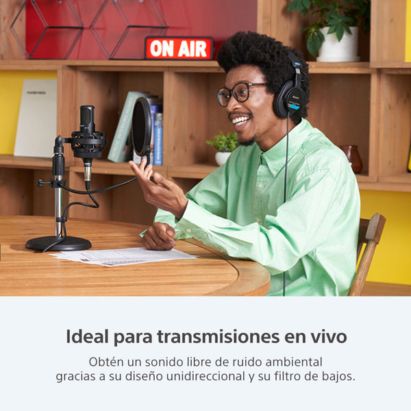 Micrófono condensador unidireccional de estudio C-80