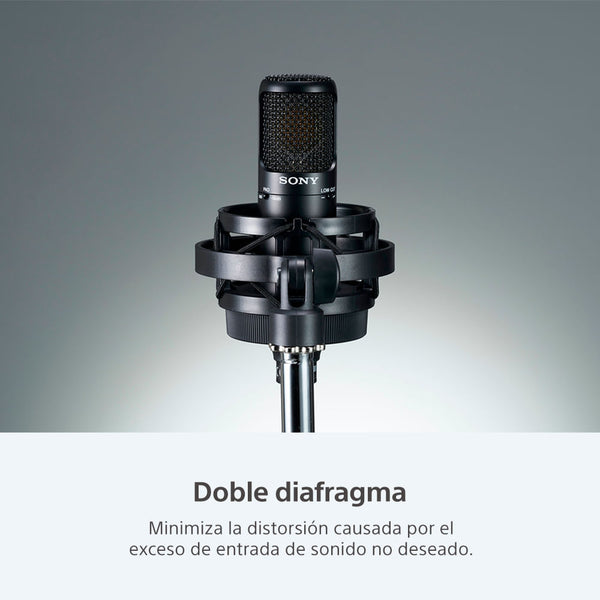 Micrófono condensador unidireccional de estudio C-80