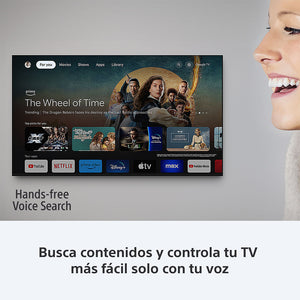 BRAVIA 5  Procesador XR  Mini LED  4K Ultra HD  Alto rango dinámico (HDR)  Smart TV (Google TV)