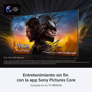 BRAVIA 5  Procesador XR  Mini LED  4K Ultra HD  Alto rango dinámico (HDR)  Smart TV (Google TV)  K-65XR50 LA8