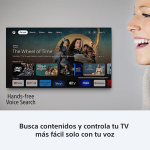 BRAVIA 8 II  Procesador XR  OLED  4K Ultra HD  Alto rango dinámico (HDR)  Smart TV (Google TV)  K-55XR80M2 LA8