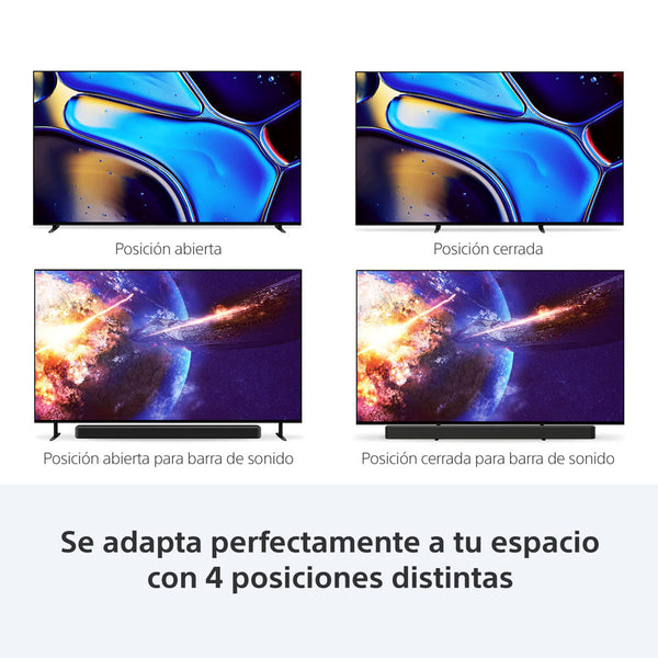 BRAVIA 8  XR Processor  OLED  4K Ultra HD  Alto rango dinámico (HDR)  Smart TV (Google TV)  K-55XR80    LA8