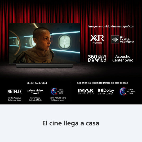 BRAVIA 8 XR Processor OLED 4K Ultra HD Alto rango dinámico (HDR) Smart TV (Google TV) K-77XR80    LA8