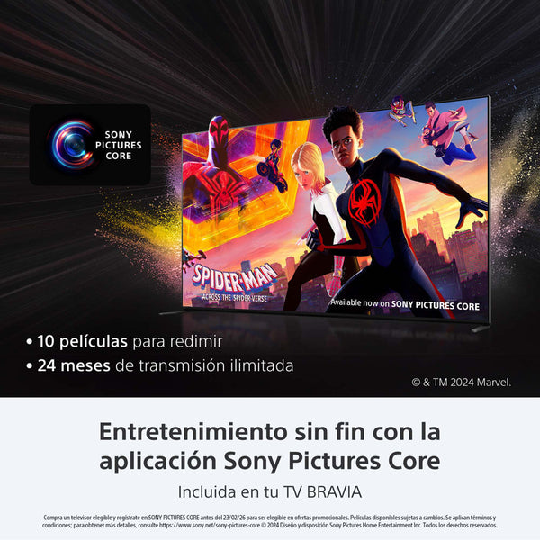 BRAVIA 8 XR Processor OLED 4K Ultra HD Alto rango dinámico (HDR) Smart TV (Google TV) K-77XR80    LA8