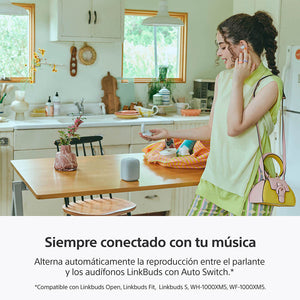 Parlante portátil inalámbrico LinkBuds Speaker