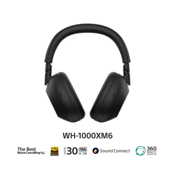 1000X Series  Audífonos inalámbricos con noise cancelling WH-1000XM6