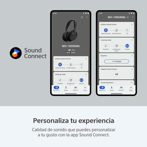 1000X Series  Audífonos inalámbricos con noise cancelling WH-1000XM6