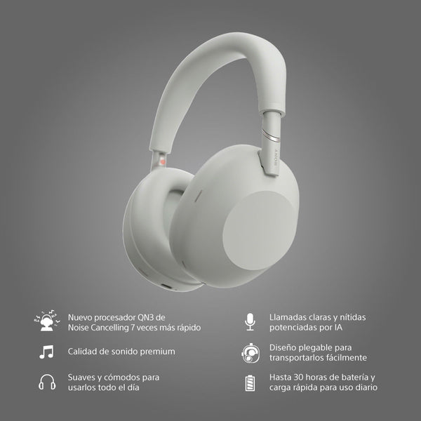 1000X Series  Audífonos inalámbricos con noise cancelling WH-1000XM6