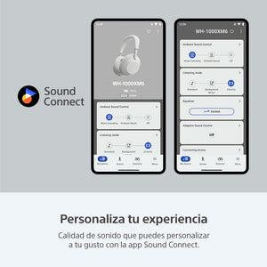 1000X Series  Audífonos inalámbricos con noise cancelling WH-1000XM6