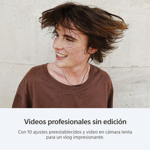 Cámara ZV-1F para videoblogs