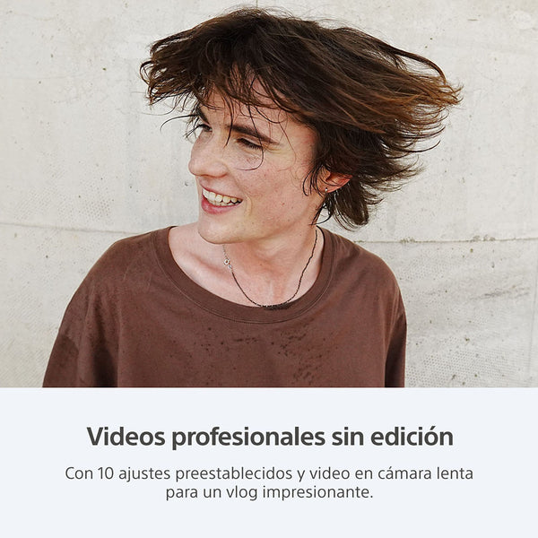 Cámara ZV-1F para videoblogs